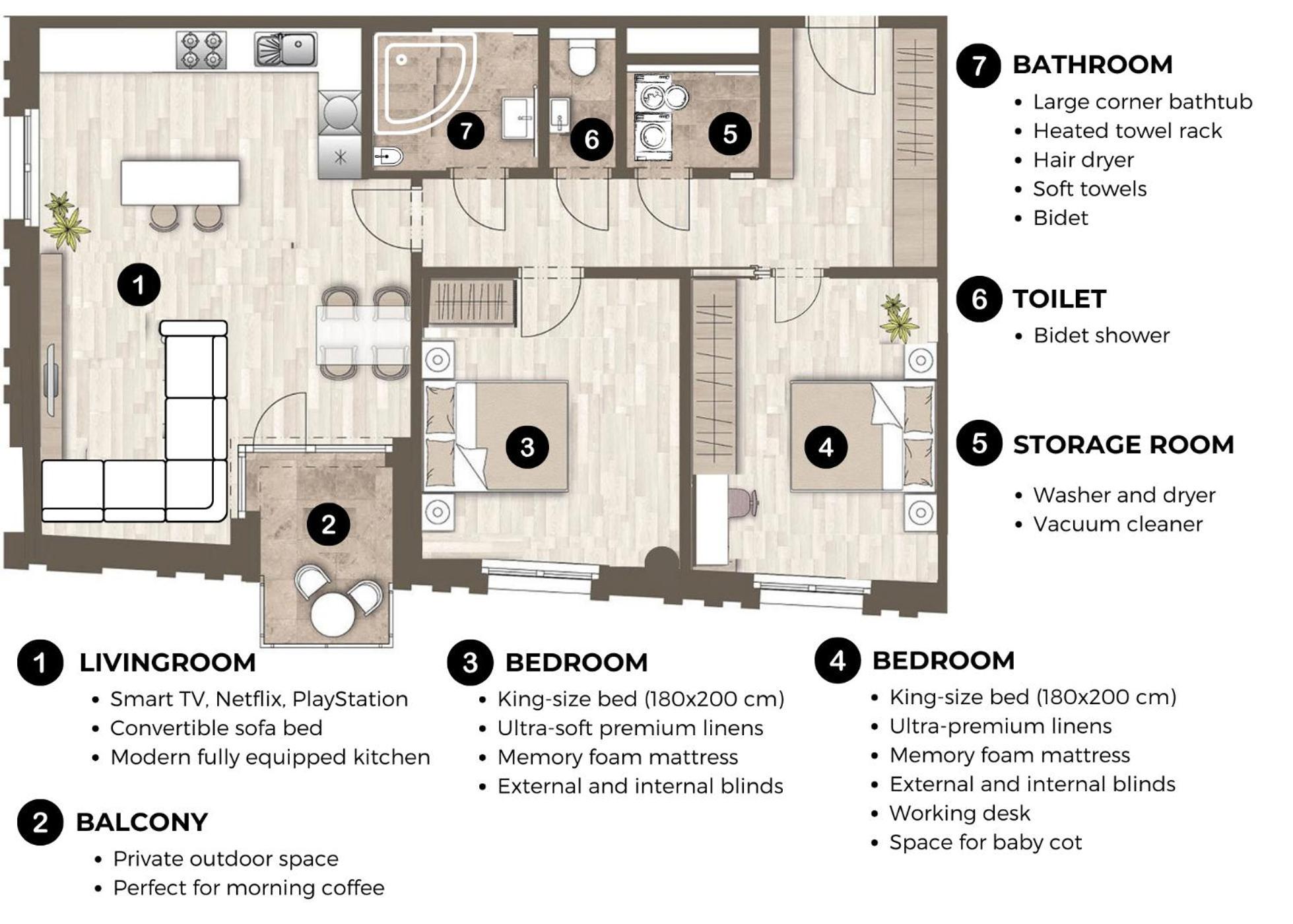 Luxury Sunny Home - Garage Parking, Metro, Balcony, Ps5 With Games Прага Екстер'єр фото